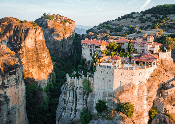 Classical Greece with Meteora Monasteries tour highlight